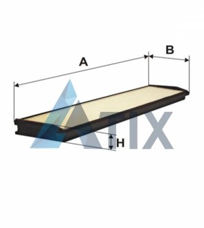 Фільтр салону MB E-KLASSE (124) 93-97 (2шт.) (вир-во WIX-FILTERS) WIX FILTERS WP9332