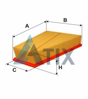 Фільтр повітряний FORD GALAXY /AP186/1 (вир-во -FILTERS) WIX FILTERS WA9521 (фото 1)