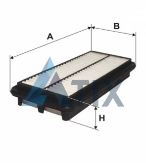 Фільтр повітряний KIA PICANTO /AP182/7 (вир-во WIX-FILTERS) WIX FILTERS WA9506