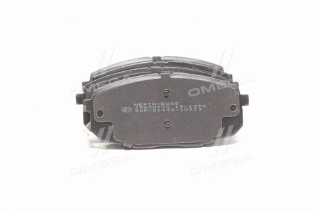 Колодки тормозные дисковые передние HYUNDAI, KIA JAKOPARTS J3600330