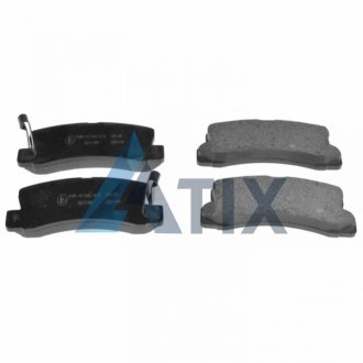 Колодки гальмівні задні дискові Lexus, Toyota (вир-во) BLUE PRINT ADT34284