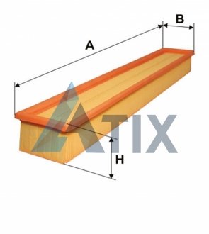 Фільтр повітряний MERCEDES C /AP035/2 (вир-во WIX-FILTERS) WIX FILTERS WA6680