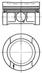 Поршень KOLBENSCHMIDT 94503710