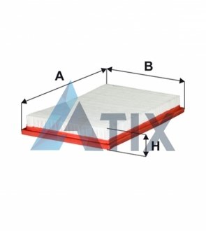 Фільтр повітряний SUZUKI VITARA II 1.6 15- (вир-во -FILTERS) WIX FILTERS WA9817 (фото 1)