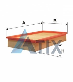 Фільтр повітряний MB 210 /AP118/1 (WIX-FILTERS UA) WIX FILTERS WA6297