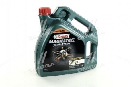 Масло моторн. Magnatec STOP-START 5W-20 E EcoBoost (Канистра 4л) CASTROL 15D8EF