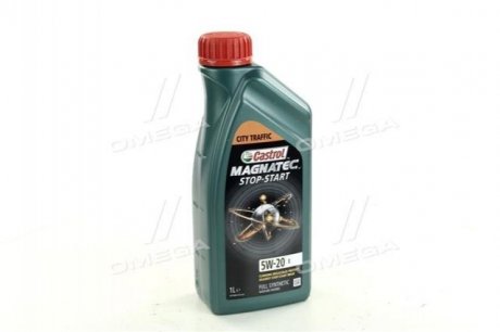 Олива моторна Magnatec STOP-START 5W-20 E (Каністра 1л) CASTROL 15CC52