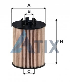 Фільтр масляний двигуна OPEL /OE648 (вир-во WIX-FILTERS) WIX FILTERS WL7232