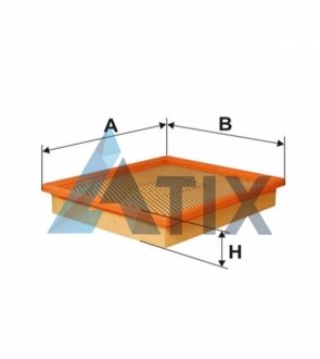 Фильтр воздушный CHRYSLER AP003/6/ WIX FILTERS WA9490 (фото 1)