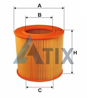 Фільтр повітряний MAZDA 626D /AR283 (вир-во WIX-FILTERS) WIX FILTERS WA6460