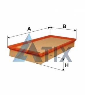 Фільтр повітряний CITROEN /AP058 (вир-во WIX-FILTERS UA) WIX FILTERS WA6223