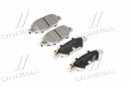 Колодки тормозные дисковые задние MAZDA CX-5 11- ASHIKA 51-03-318