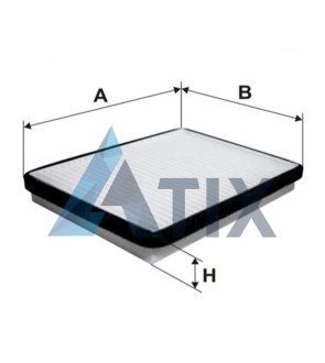 Фильтр салона ВАЗ 2110-2112 /K1141 (WIX-Filtron) WIX FILTERS WP9398