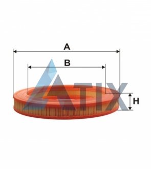 ФИЛЬТР ВОЗДУХА WIX FILTERS WA6596 (фото 1)