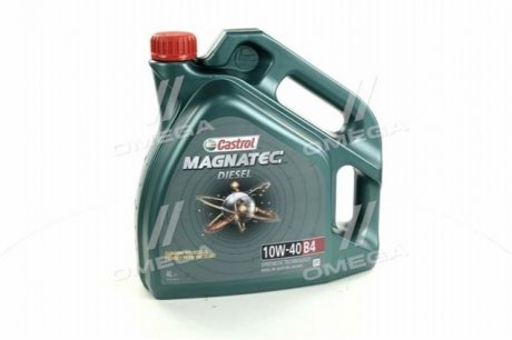 Олива моторна Magnatec Diesel 10w-40 B4 (Каністра 4л) CASTROL 15CA2B