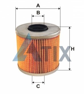 Фільтр масляний двигуна /OM523 (вир-во WIX-FILTERS UA) WIX FILTERS WL7042