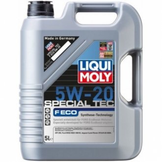 Олива моторна Special Tec ECO 5W-20 (Каністра 5л) LIQUI MOLY 3841