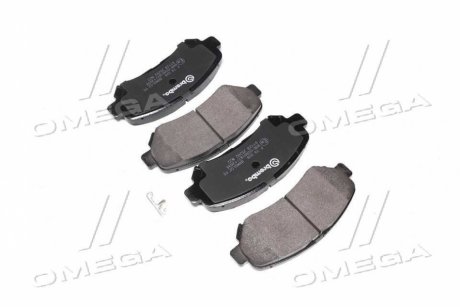 Колодка гальм. диск. NISSAN QASHQAI, передн. BREMBO P 79 028