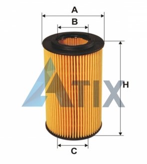 Фільтр масляний двигуна /OE649/2 (вир-во WIX-FILTERS) WIX FILTERS WL7236