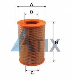 Фільтр повітряний PEUGEOT /AR256 (вир-во WIX-FILTERS) WIX FILTERS WA6434