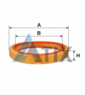 Фільтр повітряний MB W201 AR036/ (вир-во WIX-FILTERS) WIX FILTERS WA6378