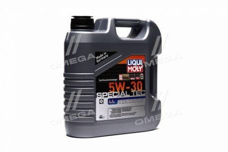 Олива моторна SPECIAL TEC LL 5W-30 (Каністра 4л) LIQUI MOLY 7654