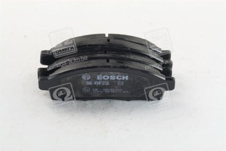 Колодка гальм. диск. MITSUBISHI L200 передн. (вир-во) BOSCH 0 986 494 268