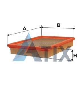 Фільтр повітряний OPEL /AP057/1 (вир-во WIX-FILTERS) WIX FILTERS WA6222