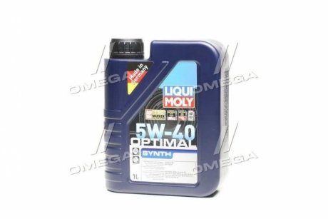 Масло моторное Optimal Synth 5W-40 (1 л) LIQUI MOLY 3925