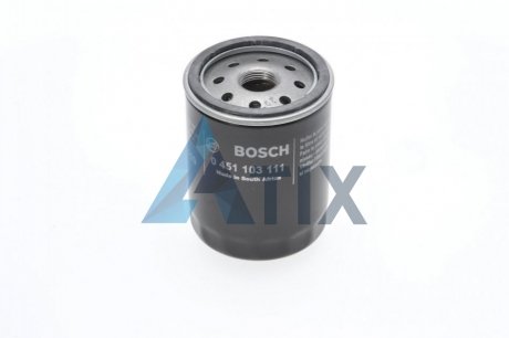 Фільтр масляний двигуна FIAT DOBLO, PEUGEOT (вир-во) BOSCH 0451103111 (фото 1)
