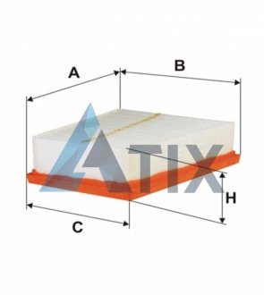 Фільтр повітряний Renault Megane III (WIX-FILTERS) WIX FILTERS WA9694