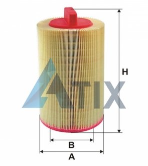 Фильтр воздушный Mercedes C (W203/C203/T203), C (W204/S204), CLC (CL203), CLK (A/C209), E (W/S211), WIX FILTERS WA9443