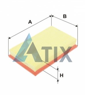 Фильтр воздушный OPEL /AP190 (WIX-Filtron) WIX FILTERS WA6707