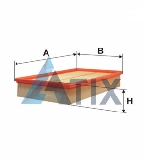 Фільтр повітряний MB /AP118/7 (WIX-FILTERS) WIX FILTERS WA6652