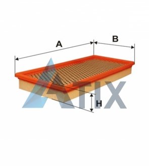 Фільтр повітряний MB /AP010/2 (вир-во WIX-FILTERS) WIX FILTERS WA6580