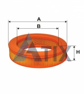 Фільтр повітряний FORD /AR205 (WIX-FILTERS) WIX FILTERS WA6387