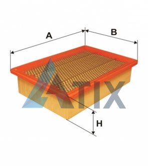 Фільтр повітряний FIAT /AP091 (вир-во WIX-FILTERS) WIX FILTERS WA6265