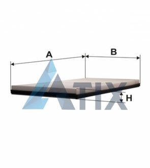 Фільтр салону MB VITO /K1108 (вир-во WIX-FILTERS) WIX FILTERS WP6978