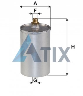 Фильтр топл. MB W124 /PP834 (WIX-Filtron) WIX FILTERS WF8038 (фото 1)