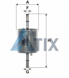 Фільтр палив. AVEO /PP905/3 (вир-во WIX-FILTERS) WIX FILTERS WF8333