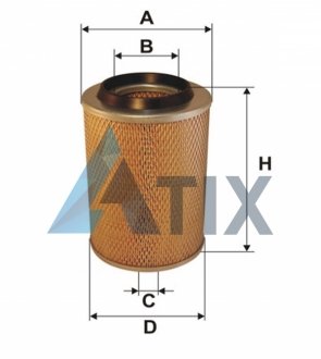 Фильтр воздушный MB /AM407 (WIX-Filtron) WIX FILTERS WA6071