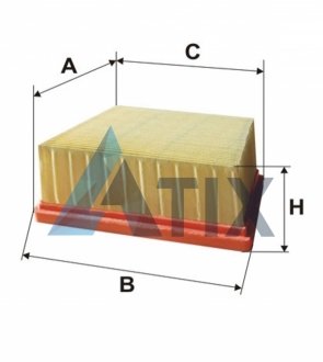 Фільтр повітряний /AP151/5 (вир-во -FILTERS) WIX FILTERS WA9606 (фото 1)