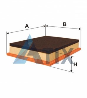 Фільтр повітряний /AP192/2 (вир-во WIX-FILTERS) WIX FILTERS WA9538