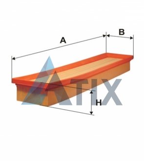 Фільтр повітряний /AP058/3 (WIX-FILTERS) WIX FILTERS WA9503