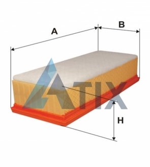 Фільтр повітряний /AP139/3 (WIX-FILTERS) WIX FILTERS WA6787