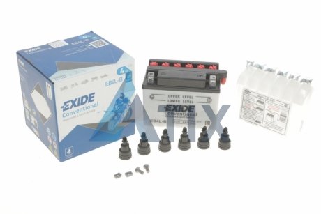 Акумулятор 4Ah-12v (120х70х92) R, EN50 EXIDE EB4L-B