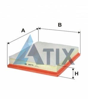 Фильтр воздушный двигателя WIX FILTERS WA9740 (фото 1)