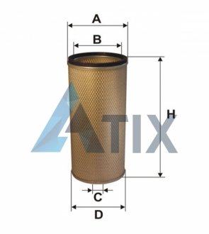 Фильтр воздушный /AM404W (WIX-Filtron) WIX FILTERS 42209E