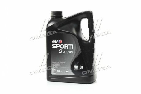 Олива моторна SPORTI 9 A5/B5 5W-30 (Каністра 5л) ELF 214250