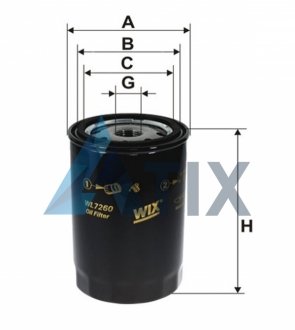 Фильтр WIX FILTERS WL7260